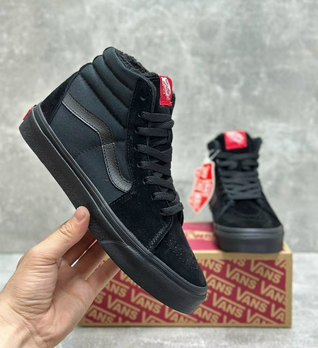 ,кеды vans,кеды мужские vans,черные кроссовки унисекс sk8-hi vans,кеды vans sk8-hi black suede черный