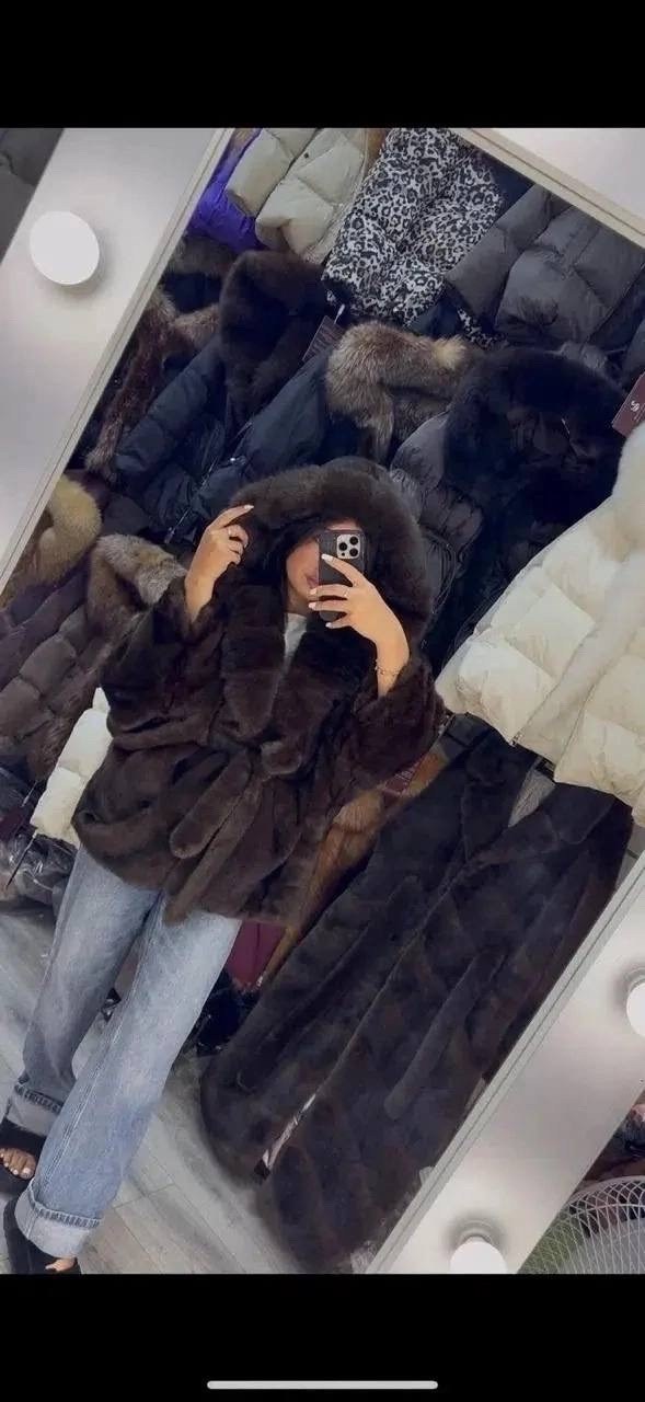 искусственная шуба под норку,шуба норковая,шуба из эко меха под норку,шубка,шуба норка