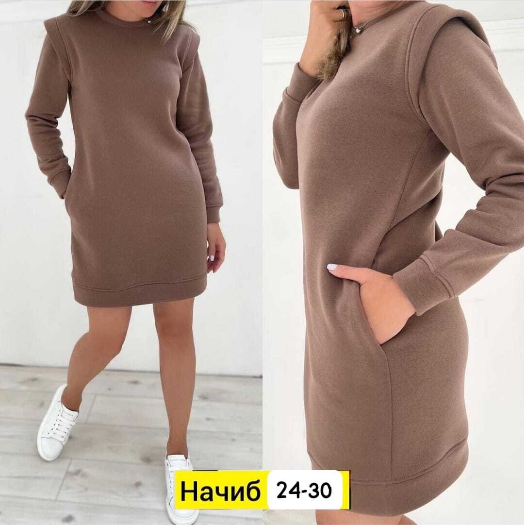 платье-худи женское теплое на флисе,женское платье на флисе,спортивное женское платье,платье на флисе,флисовое платье толстовка миди