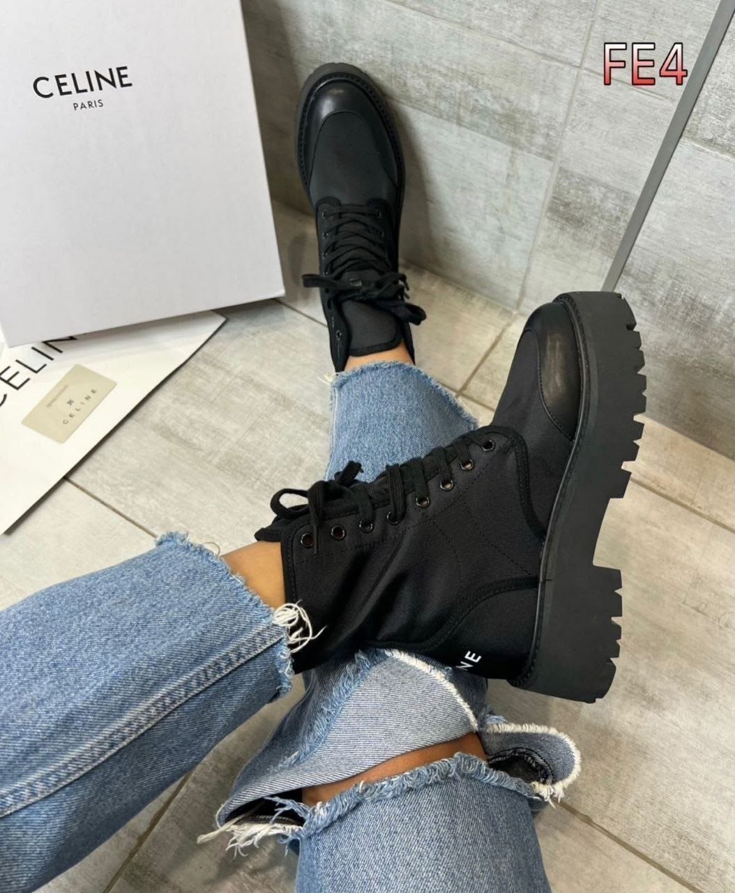 ботинки celine,ботинки женские celine,,ботинки селин,ботинки celine женские на шнуровке