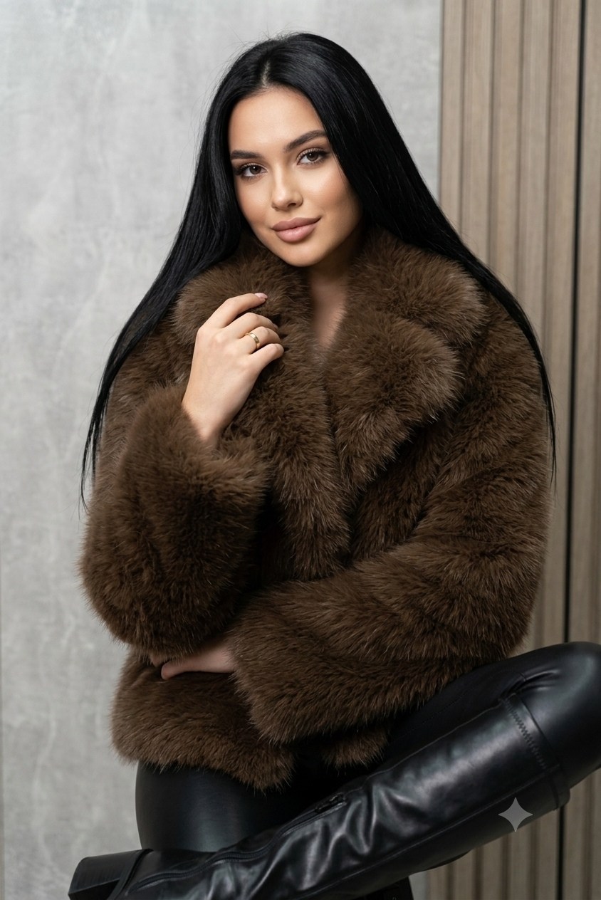шуба искусственная норковая короткая victoria furs,шубка,женская шуба,шуба,полушубок из американской норки