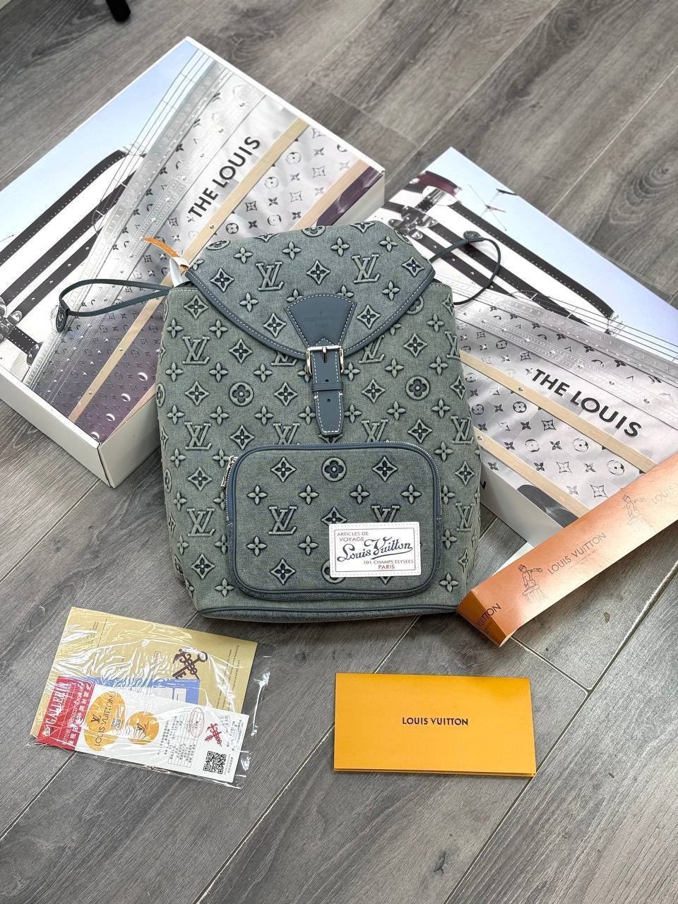 рюкзак женский louis vuitton,рюкзак louis vuitton,рюкзак луи виттон,сумка - рюкзак louis vuitton denim,джинсовый рюкзак