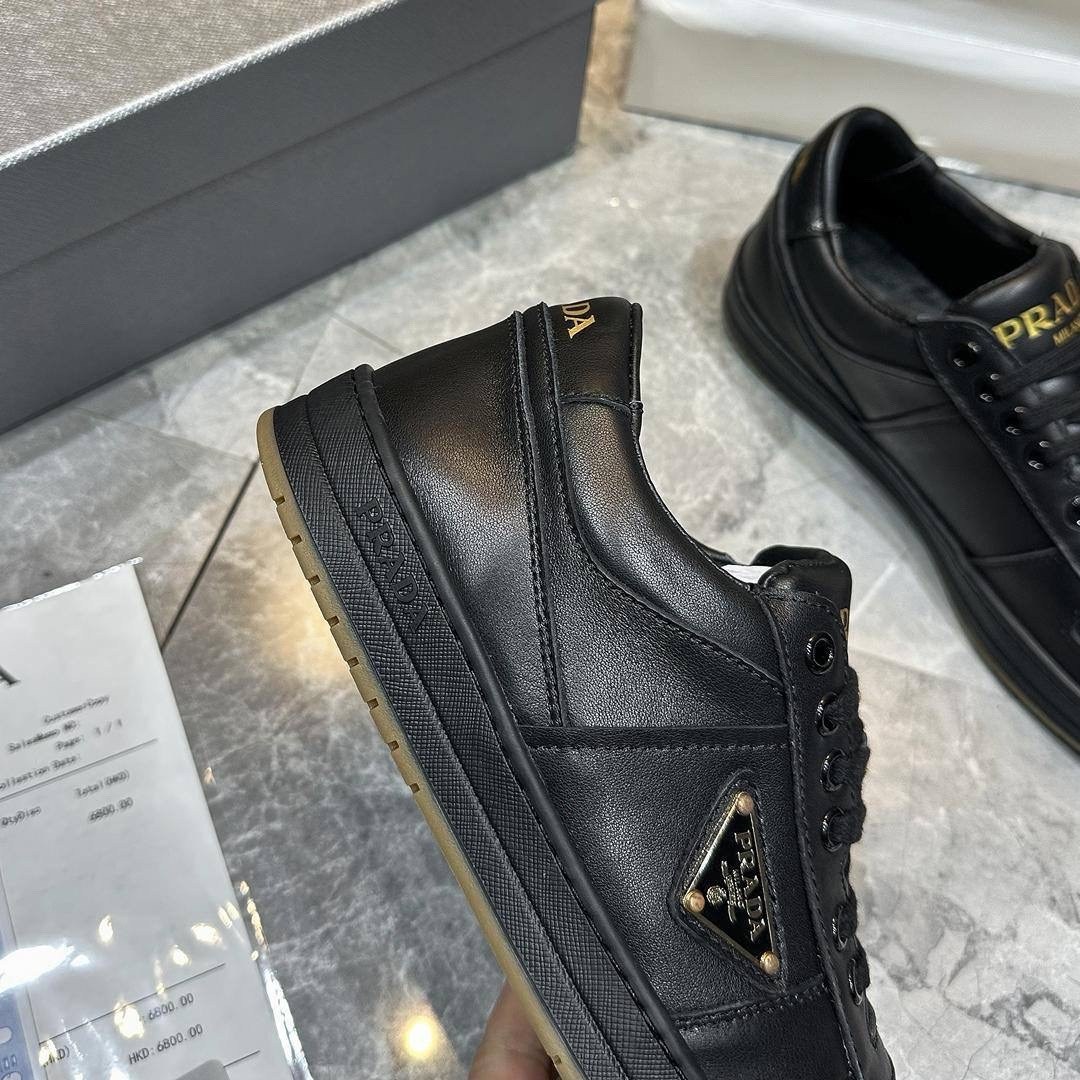мужские кроссовки prada,кроссовки prada,кроссовки прада мужские черные кожаные,,кеды прада мужские