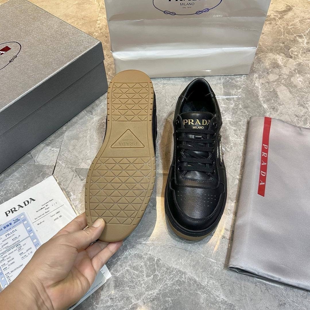 мужские кроссовки prada,кроссовки prada,кроссовки прада мужские черные кожаные,,кеды прада мужские