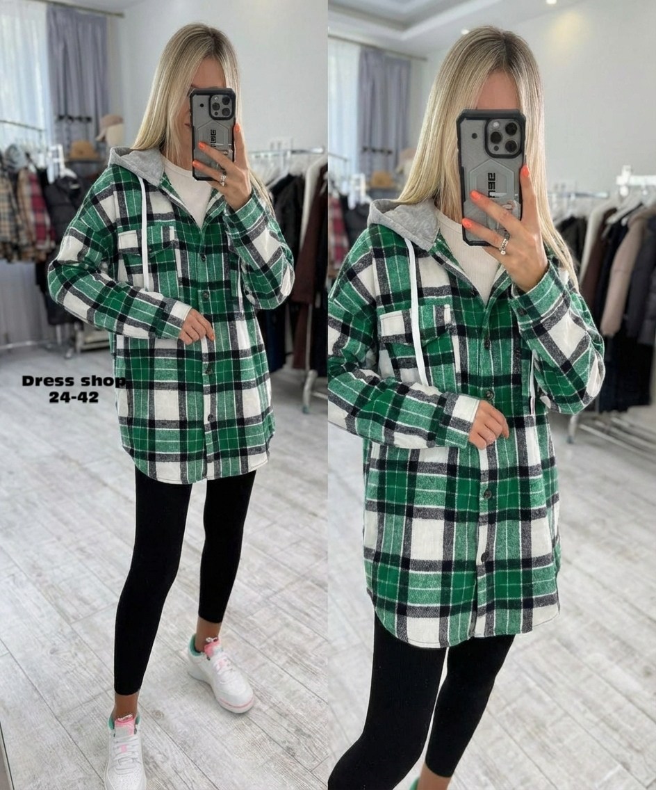 рубашка оверсайз теплая в клетку удлиненная amy store,рубашка в клетку с капюшоном,рубашка с капюшоном,рубашка женская в клетку,рубашка с капюшоном женская в клетку