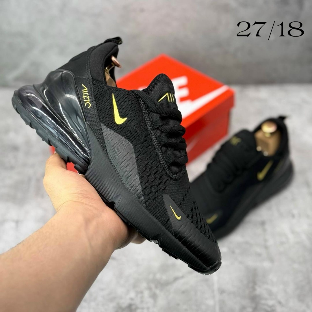 nike air max 270 black gold,кроссовки,кроссовки найк air max 270,кроссовка мужской,мужские кроссовки nike air max 270