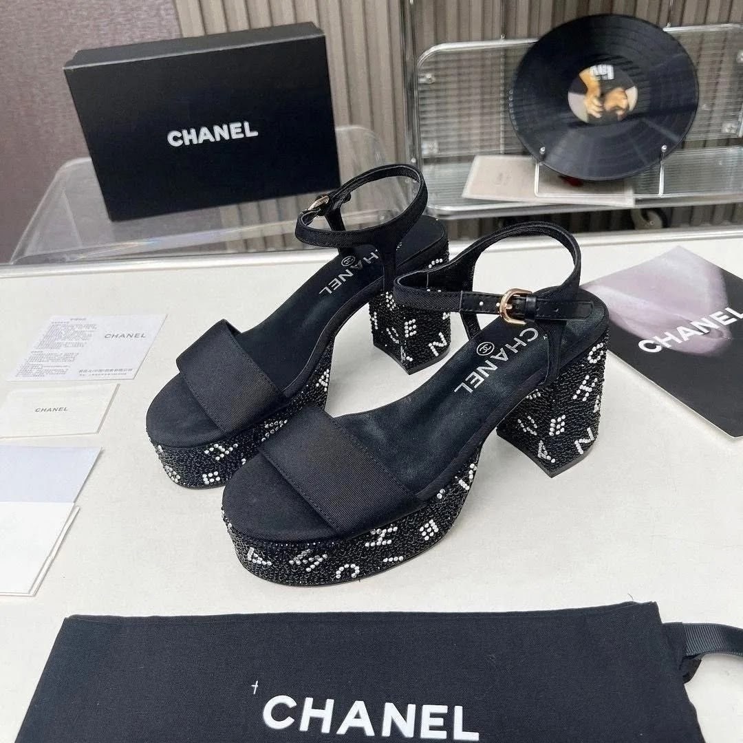 босоножки chanel,,босоножки шанель,элегантные босоножки,босоножки эко