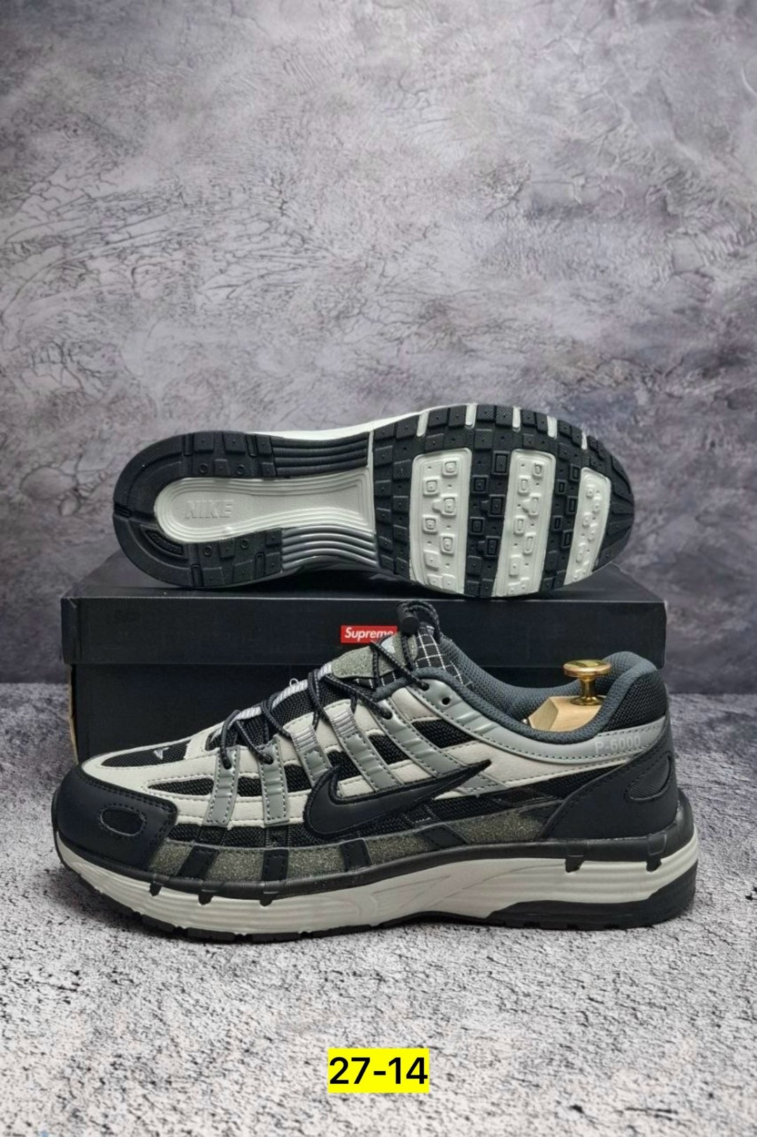 кроссовки nike,кроссовки nike p-6000,кроссовки мужские nike,кроссовки nike p-6000 premium anthracite smoke grey черный,