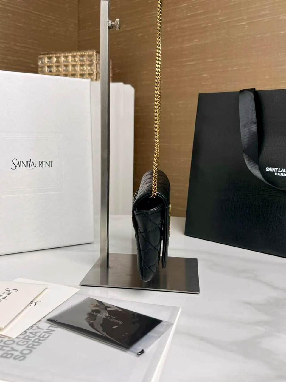 yves saint laurent кошелек,кошелек saint laurent,клатч,женский кошелек,стильный кошелёк