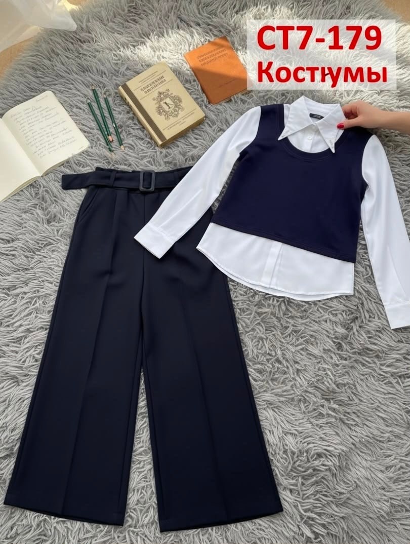костюм для девочки брючный школьная форма,костюм школьная,костюм для школы,школьный костюм для девочки,костюм двойка школьный