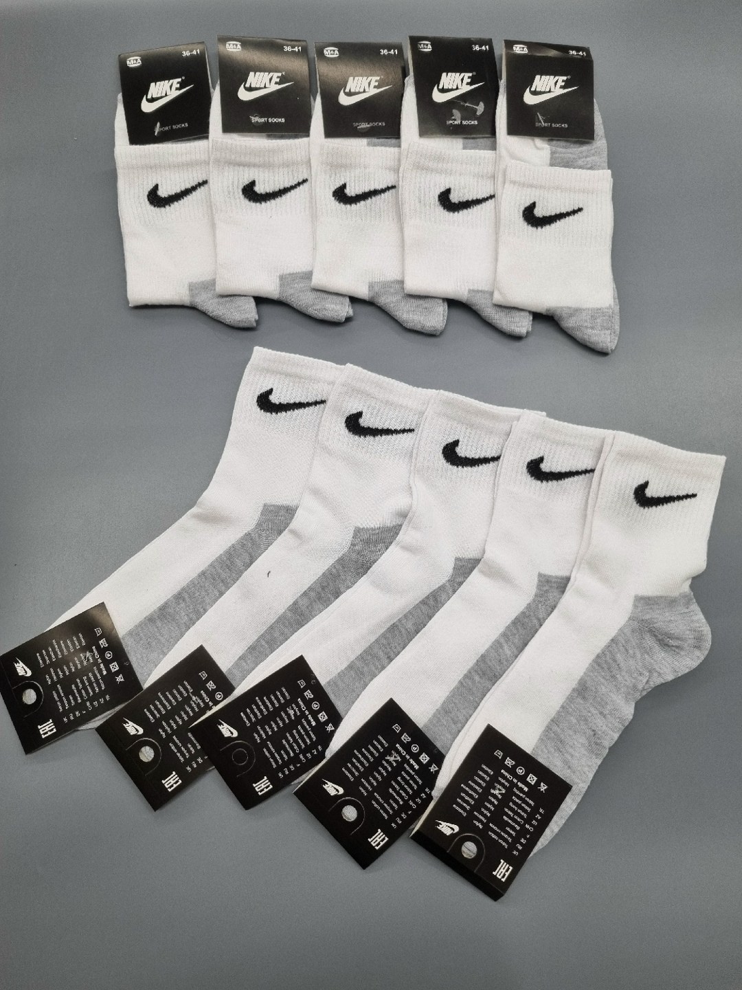 носки nike спортивные высокие набор 5 пар,носки высокие nike набор мужских носков,носки мужские nike спорт,комплект носков nike,мужские носки
