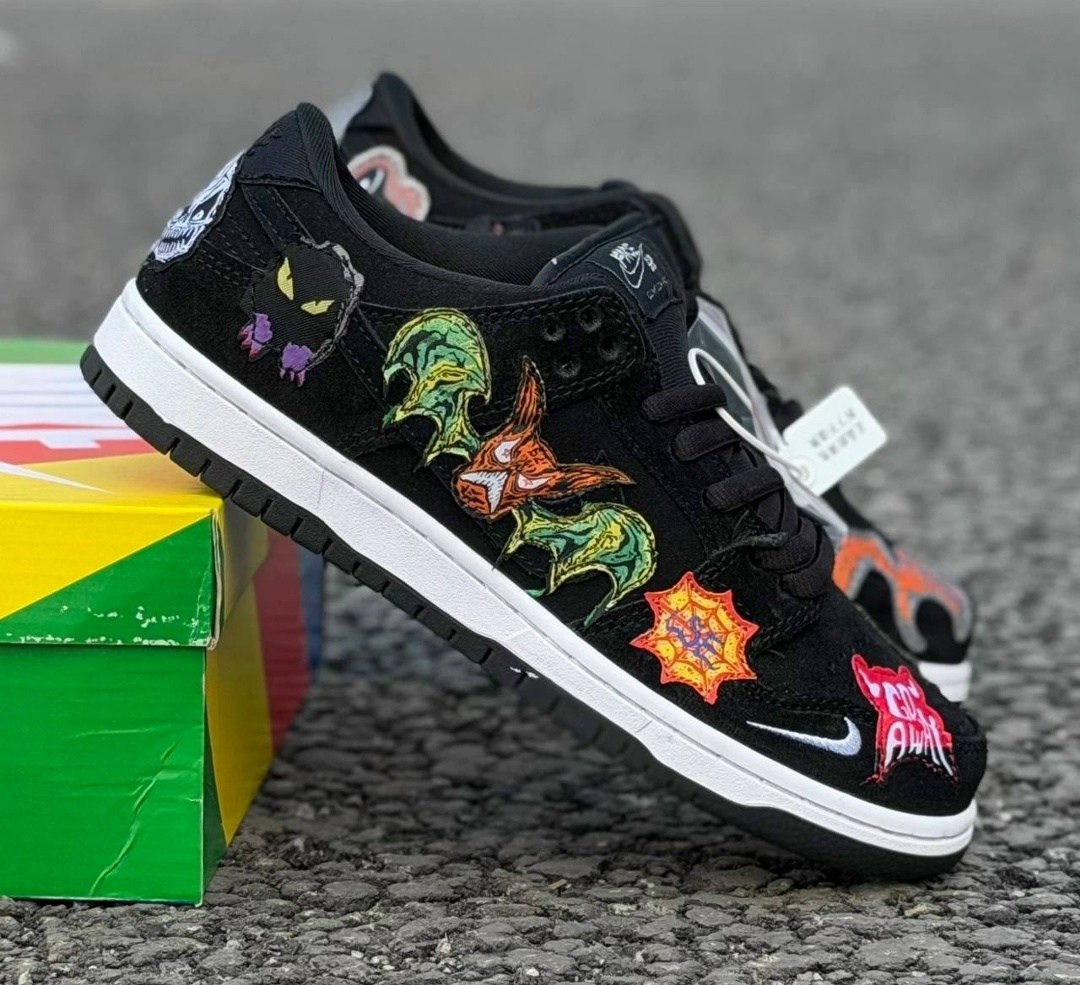 кроссовки nike sb dunk low pro qs neckface,кроссовки nike sb dunk low,кроссовки nike sb dunk low pro,nike sb dunk low x neckface black кроссовки,кроссовки