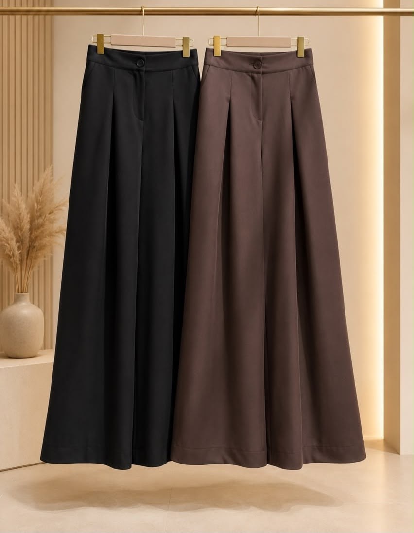 модные брюки палаццо,брюки высокая талия,anewsta women solid color pleated high waist straight leg palazzo pants,брюки с широкими штанинами,брюки для женщин