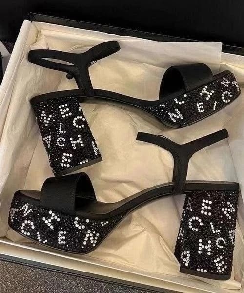 босоножки chanel,,босоножки шанель,элегантные босоножки,босоножки эко