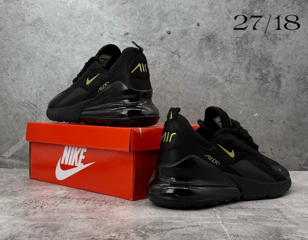 nike air max 270 black gold,кроссовки,кроссовки найк air max 270,кроссовка мужской,мужские кроссовки nike air max 270