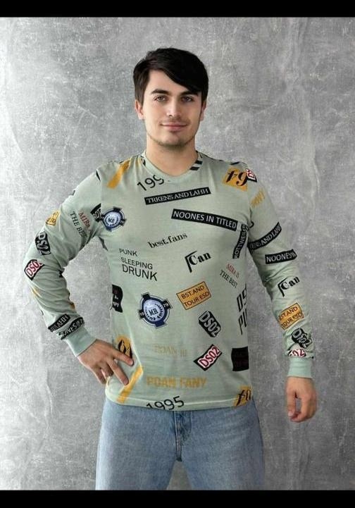 лонгслив с принтом мужской,стильная кофта,лонгслив inferno style,свитшот кофта,кофта белая