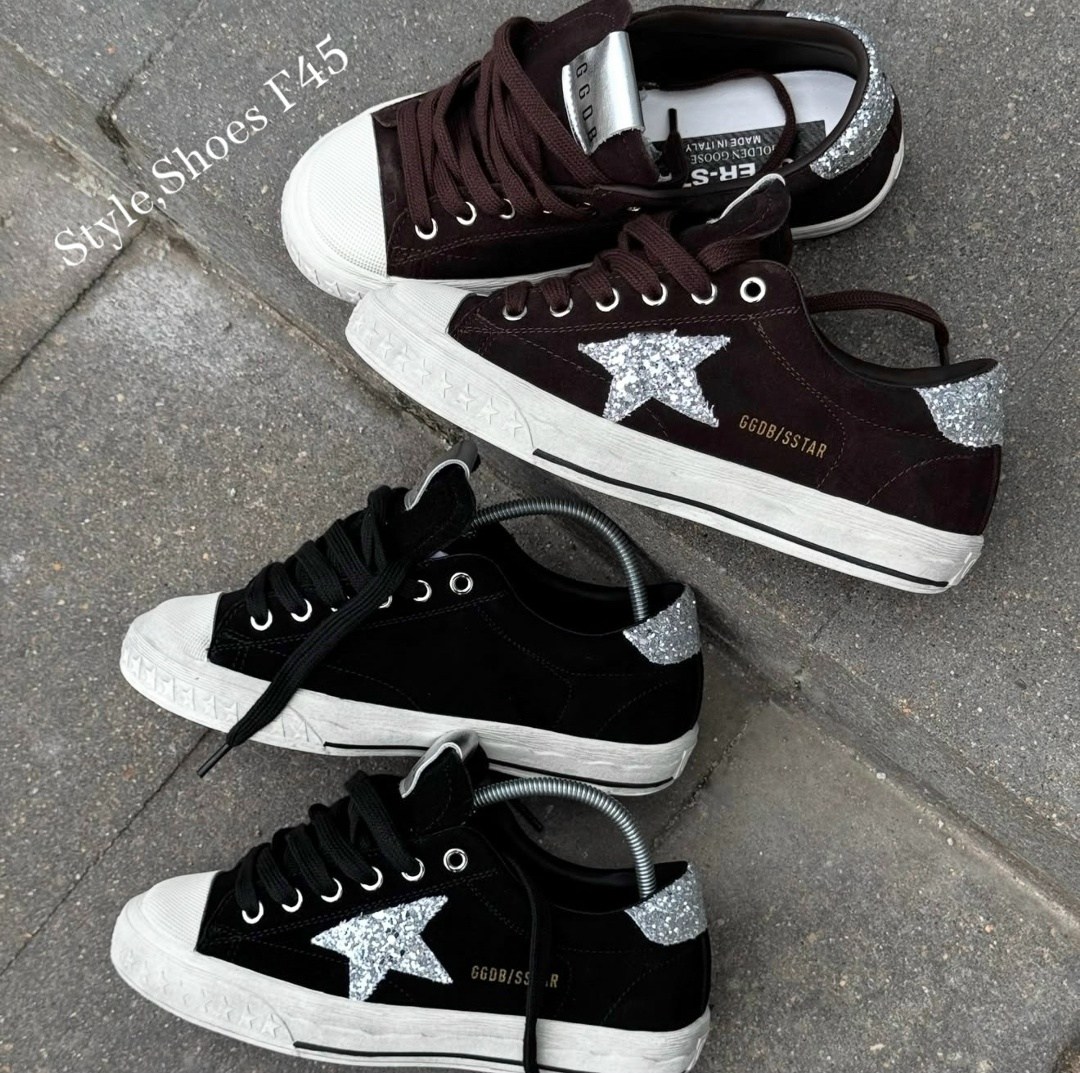 кеды super-star с блестками golden goose черный,,кеды golden goose,коричневые кроссовки ball star golden goose anthracite silver,кеды hi star с блестками golden goose черный