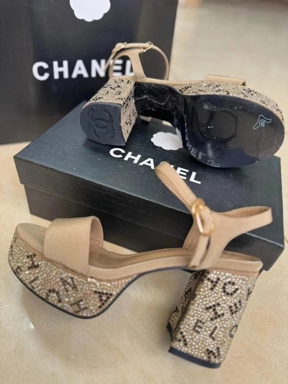босоножки chanel,,босоножки шанель,элегантные босоножки,босоножки эко