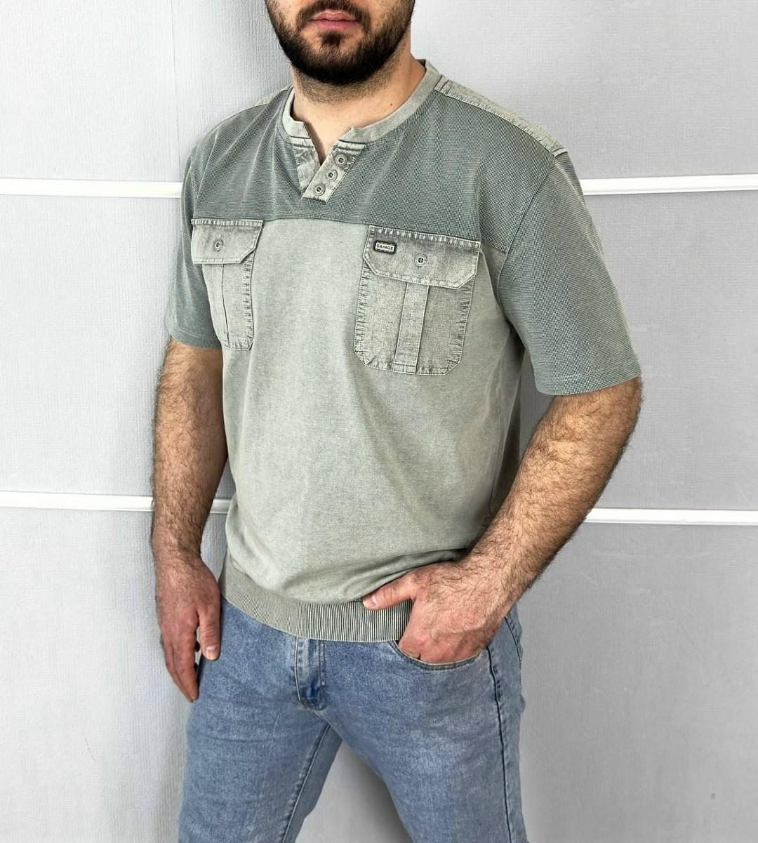 мужская футболка,футболка серая мужская,,футболка серая,мужская футболка поло