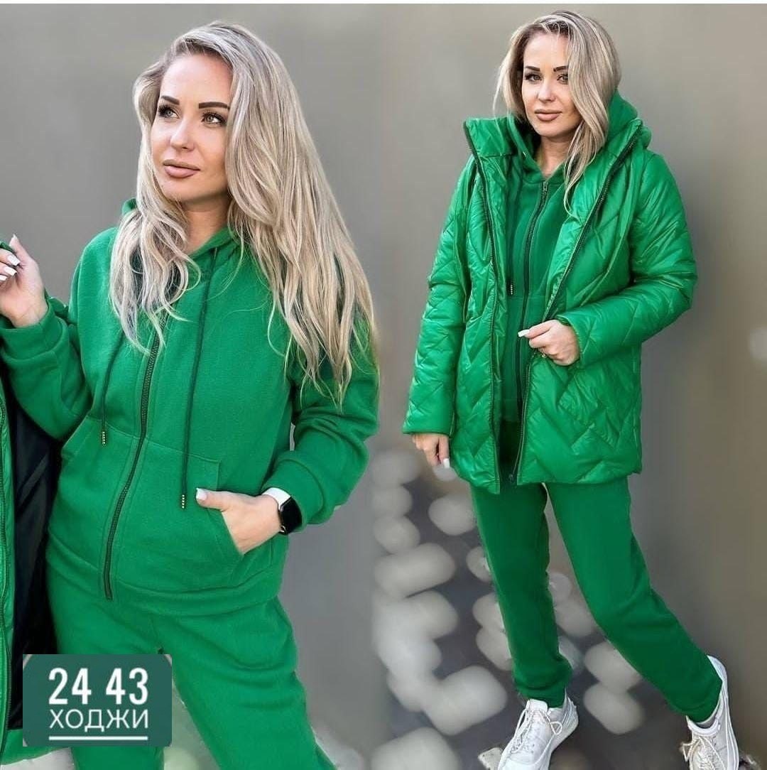 женские костюмы на флисе,костюм тройка с курткой,костюм на флисе,костюм женский тройка,костюм женский спортивный