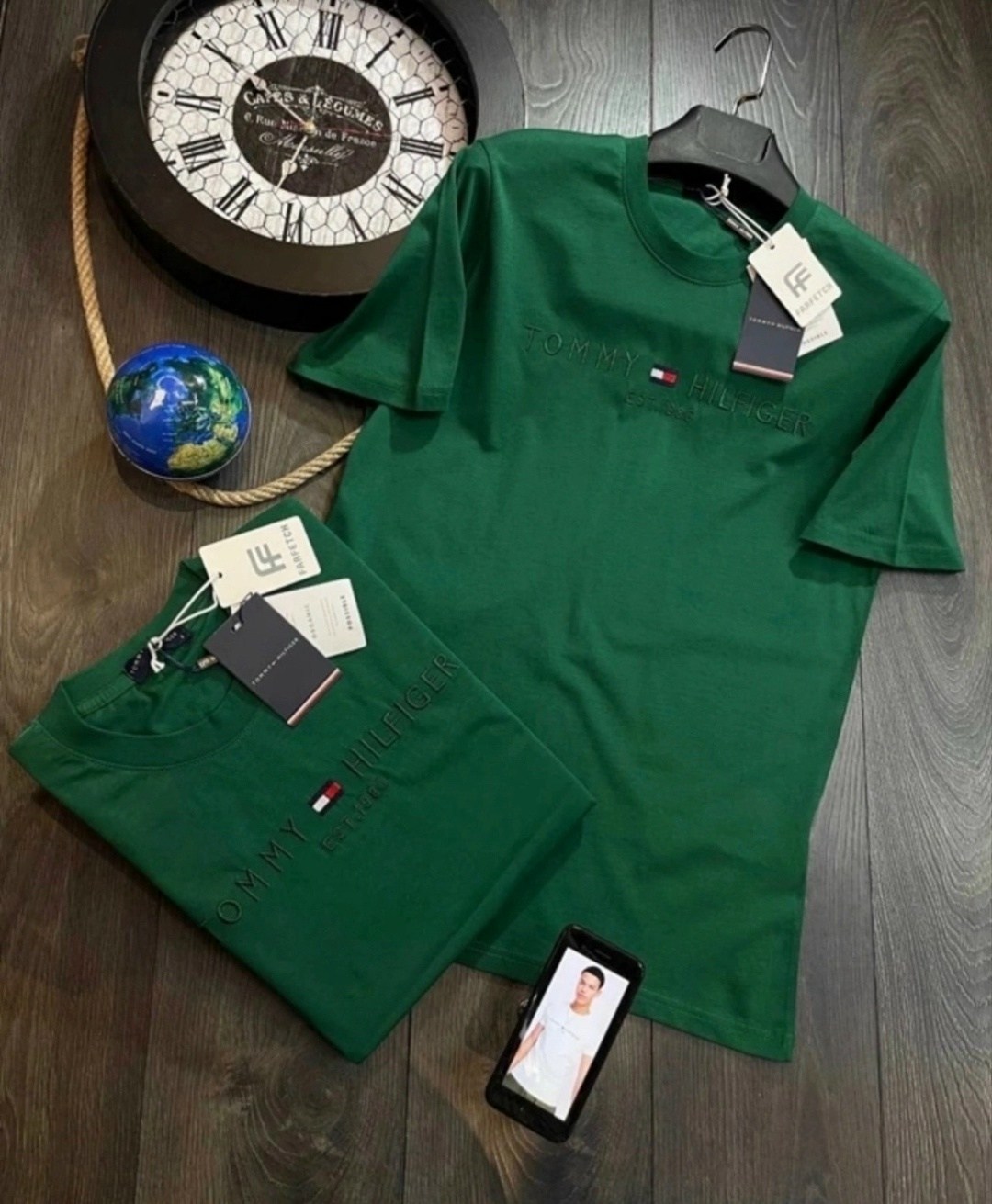 футболка мужская tommy hilfiger,футболка мужская,оранжевая футболка,футболки для мужчин,футболка