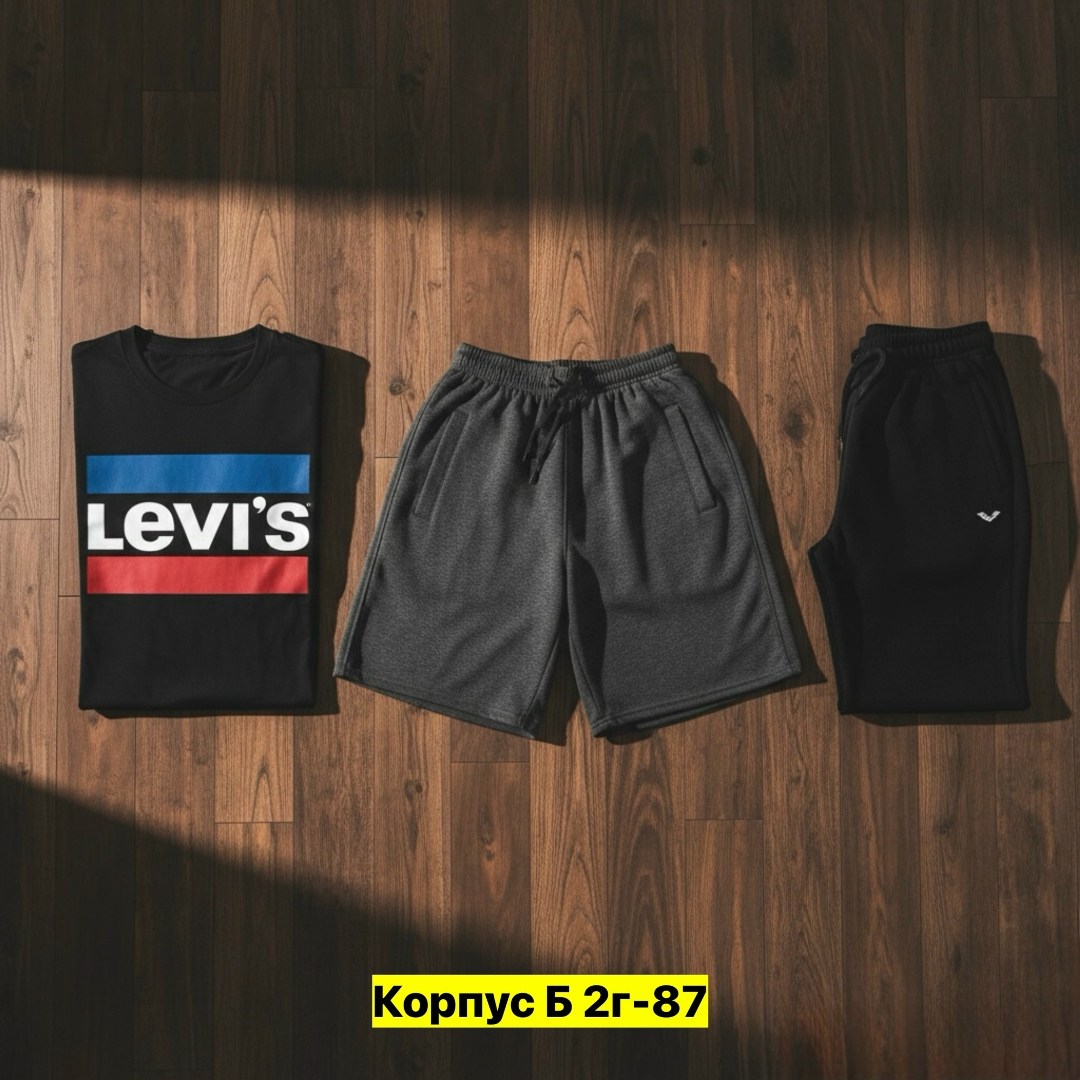 футболка мужская,комплект футболка,футболка levis,спортивные костюм,мужская футболка levis