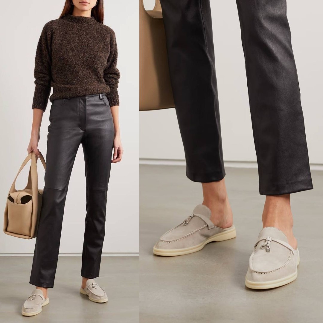 сабо loro piana,loro piana мюли,лоферы loro piana,,женские лоферы loro piana