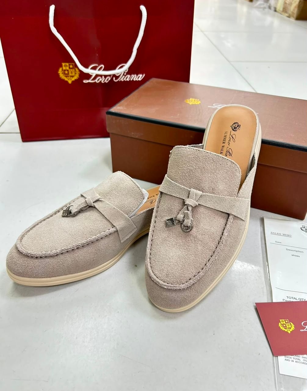 мюли loro piana,замшевые мюли loro piana open walk бежевые,женские замшевые мюли loro piana бежевые,обувь,сабо loro piana