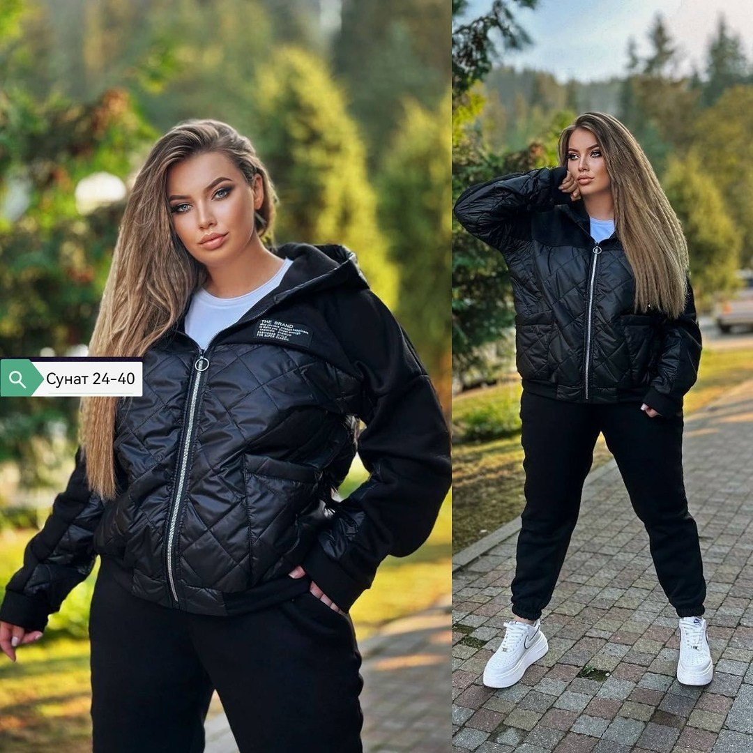 женский костюм двойка ткань синтепон+флис,cпортивный костюм теплый женский,костюм спортивный женский,костюм теплый,куртка 52 женская