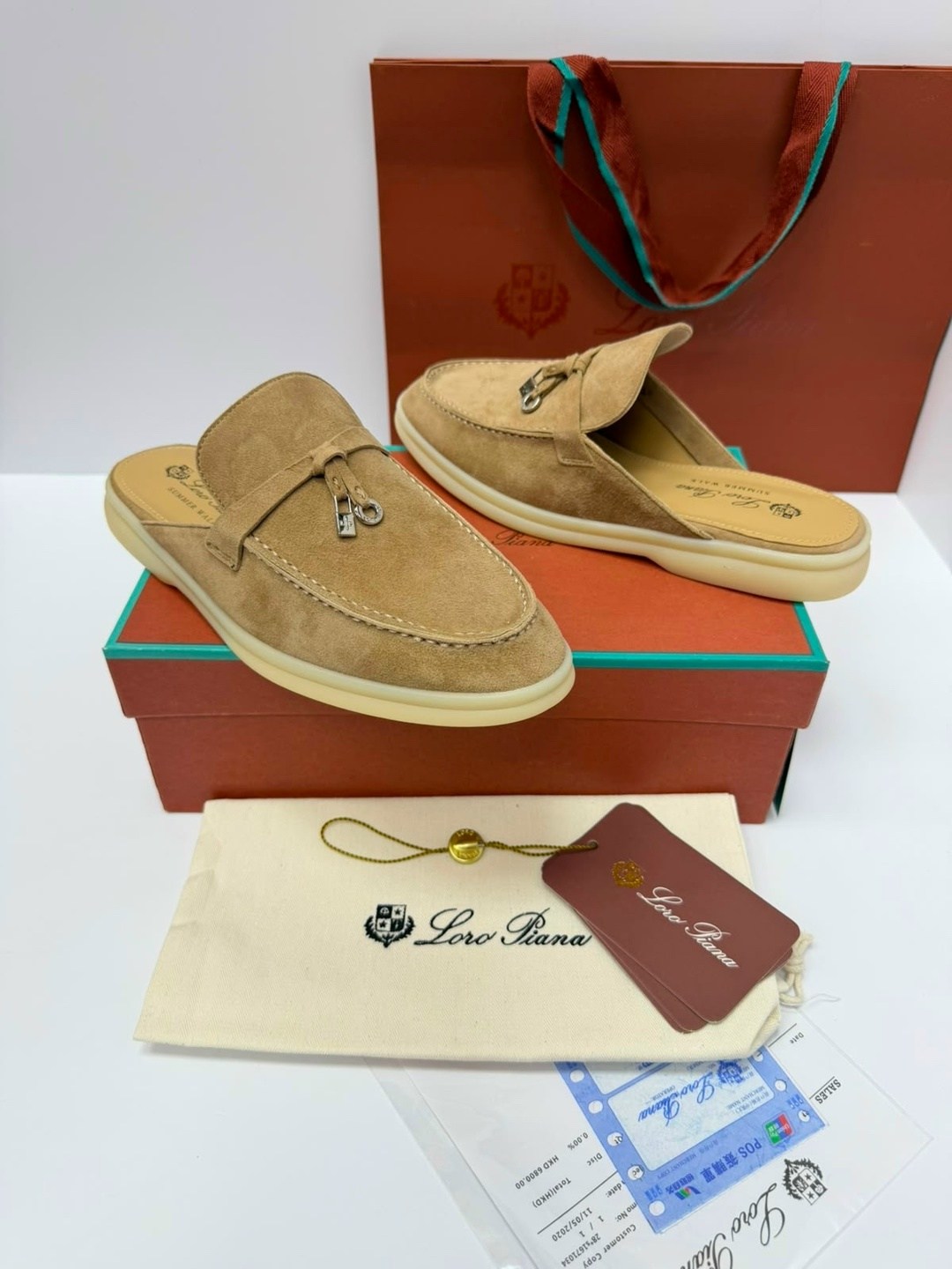 мюли loro piana,,женские замшевые мюли loro piana бежевые,замшевые мюли,лоферы loro piana