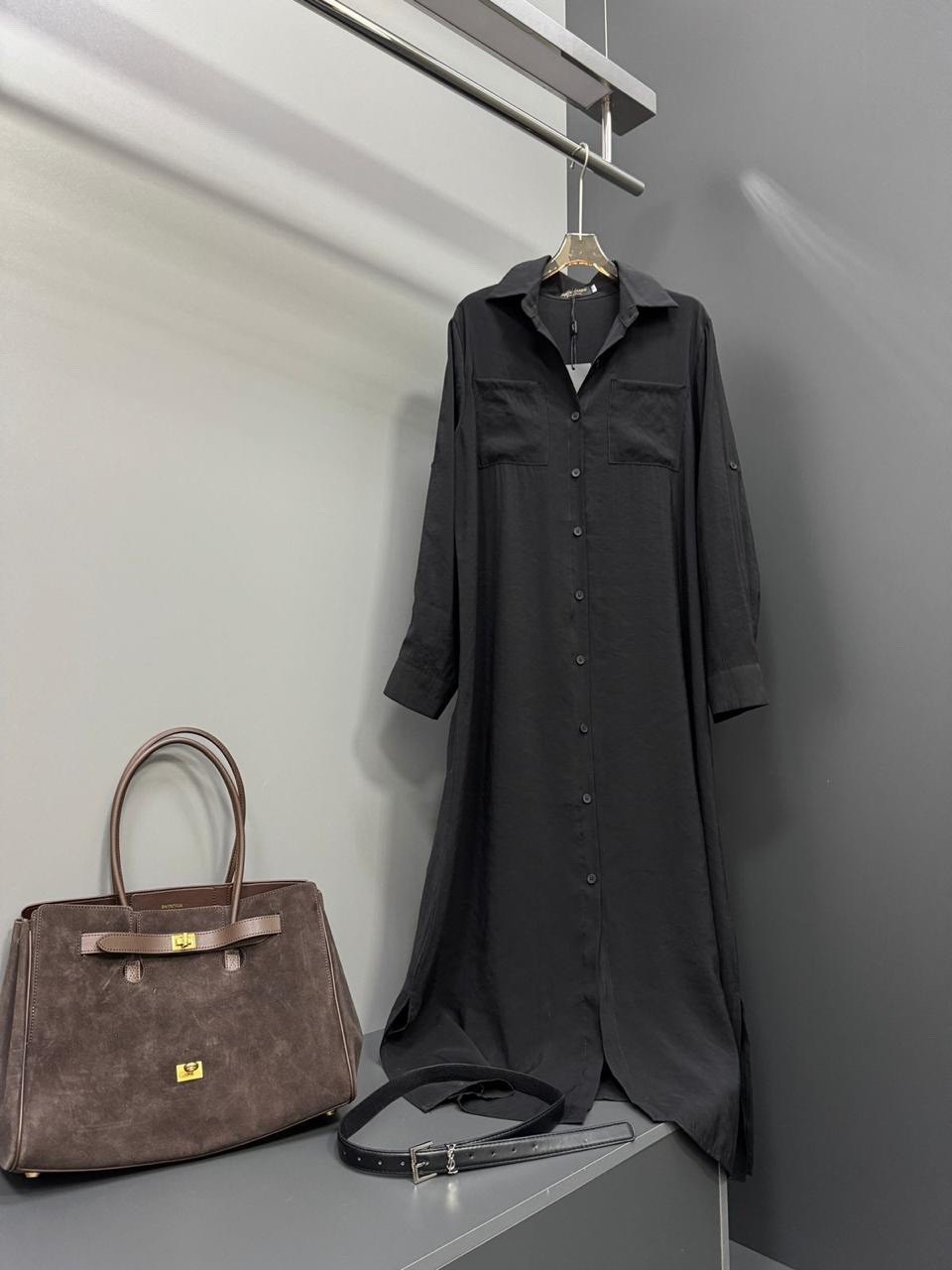 платье ivera collection 1118 черный,платья женские,платья длинное,стильное платье миди,черное платье миди