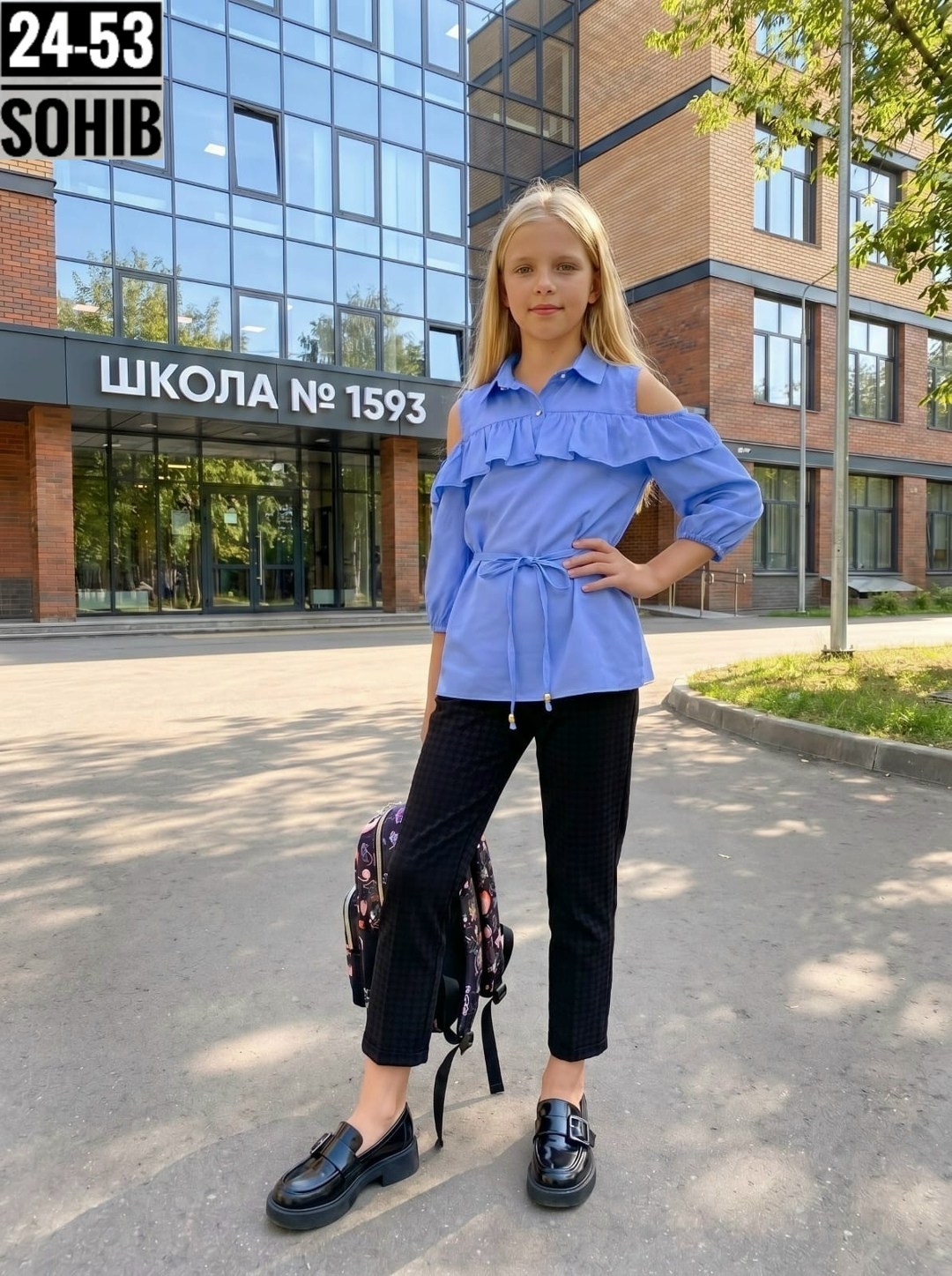 стильная блузка,костюм с брюками палаццо,блузка для девочек,брючный костюм нарядный,брючный костюм для девочек