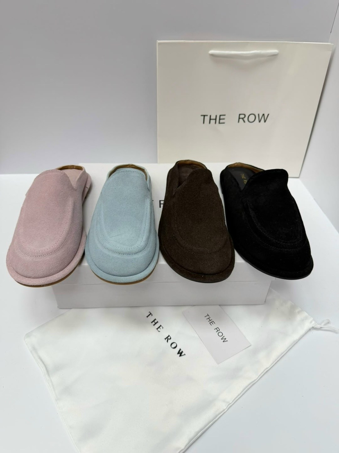 , женская,лоферы замшевые,мюли замшевые,лоферы the row
