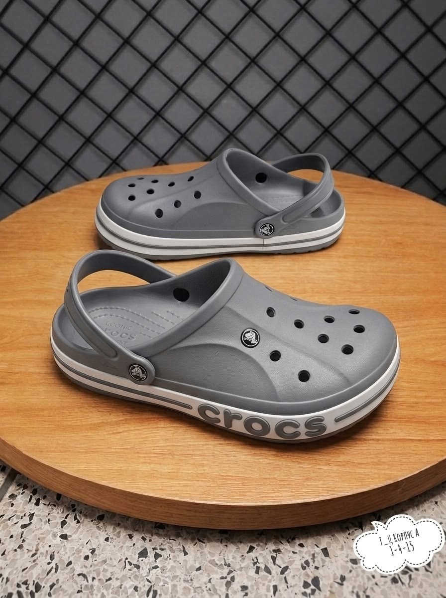 кроксы сабо серые,кроксы мужские,сабо crocs мужские серые летние,кроксы серые,крокс