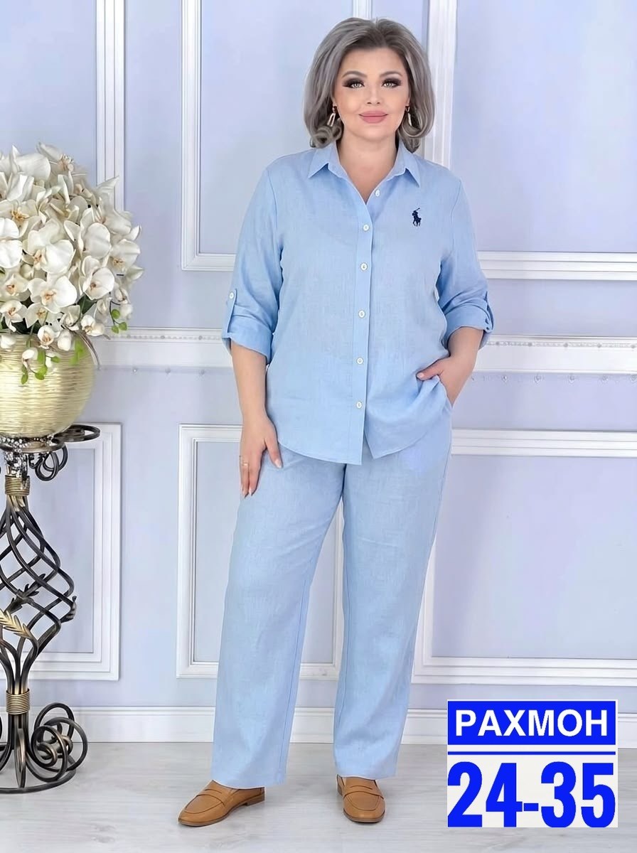 костюм двойка женский брючный 58,60,62,64,женские брючные костюмы,женские костюмы больших размеров,костюм женский двойка,брючный костюм из льна для полной женщины