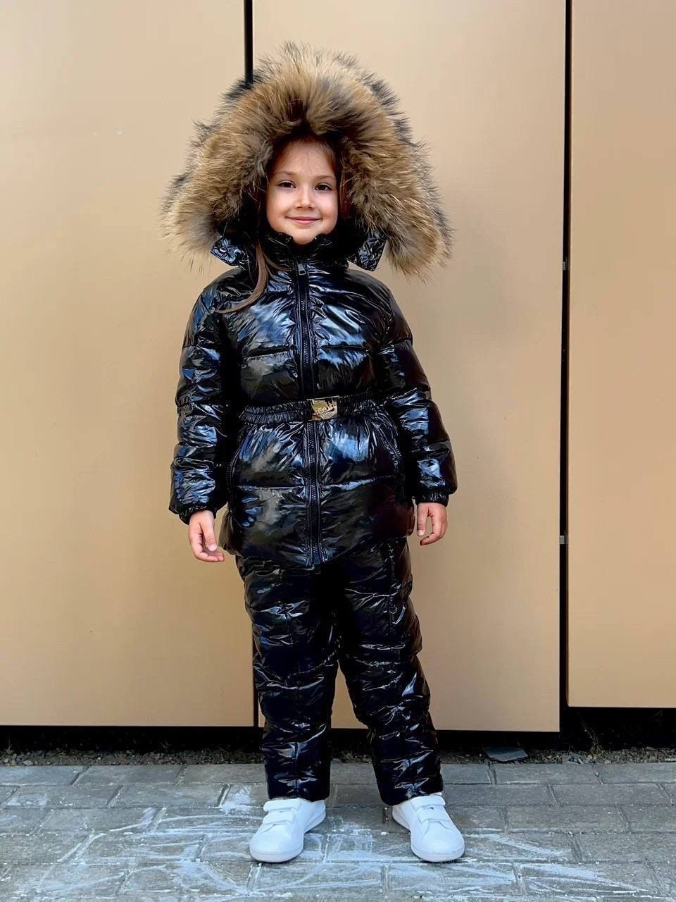зимний комбинезон монклер 2026,комбинезон раздельный пуховик moncler детский,пуховый комбинезон монклер,детский зимний комбинезон куртка + штаны парка с натуральным мехом,комбинезон детский зимний mon