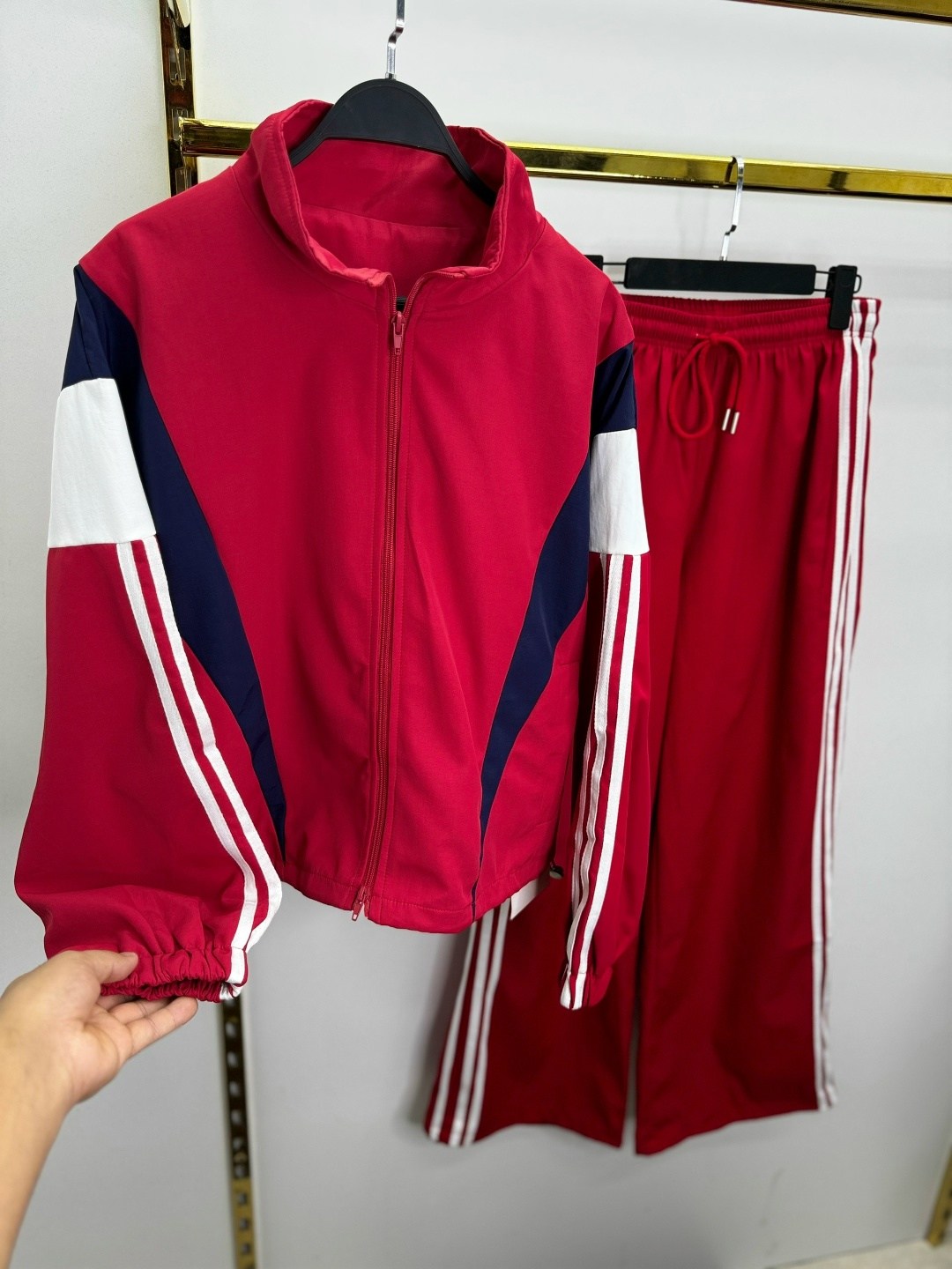 женский спортивный костюм,спортивный костюм,спортивный костюм спортивные костюмы,спортивный костюм #кт8803 (7) синий красный,cпортивный костюм женский на флисе