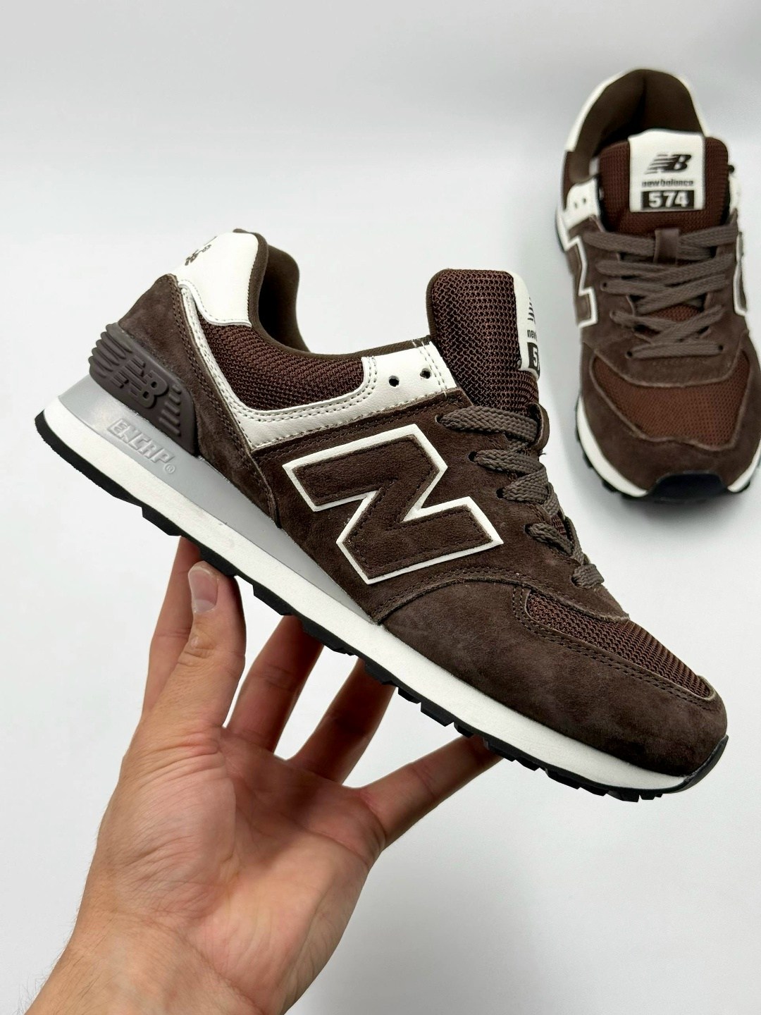 new balance 574 кроссовки,кроссовки мужские new balance ml574lpb/d коричневые,new balance 574,кроссовки new balance,мужские кроссовки new balance ml574lpb/d коричневые/белые