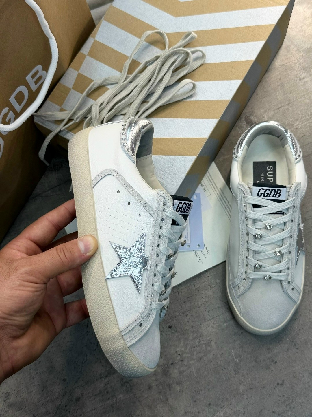 кроссовки golden goose,кеды golden goose,кожаные кеды golden goose superstar premium,,golden goose super star