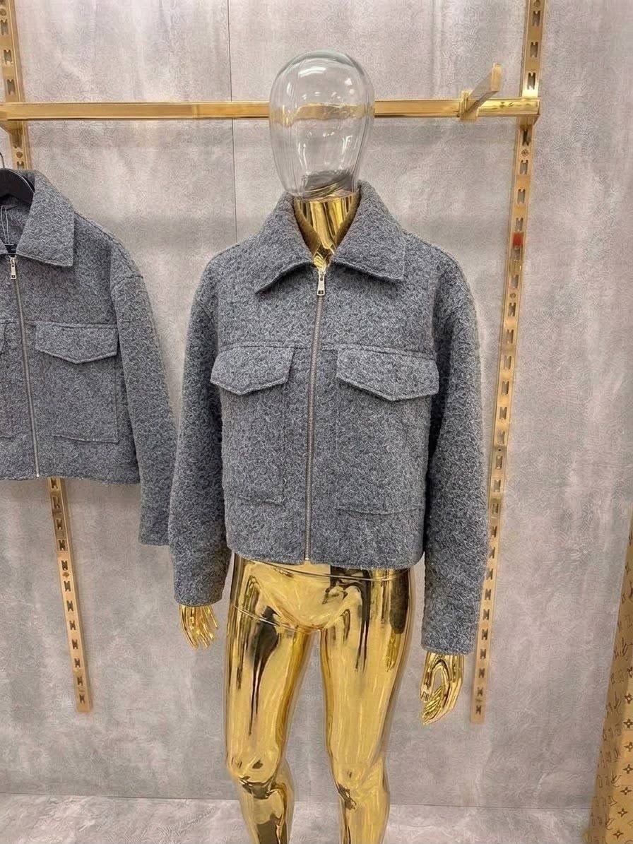 бомбер zara букле,короткая куртка,куртка жакет,укороченная куртка из букле zara серый,куртка