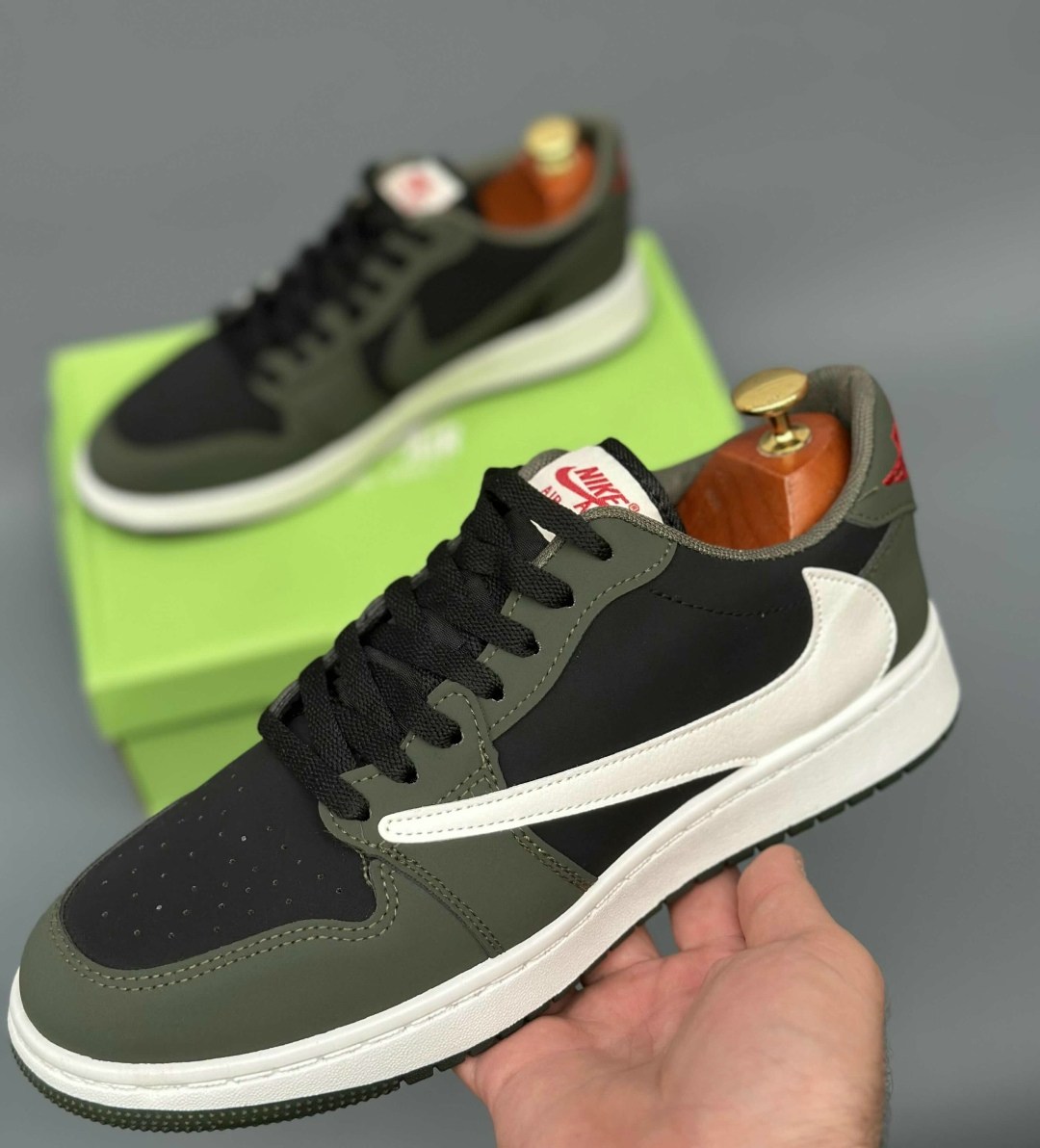 кроссовки для мужчин,кроссовки кеды air джордан 1 low travis scott, мужская кроссовки,кроссовки nike air jordan 1 low x travis scott,кроссовки
