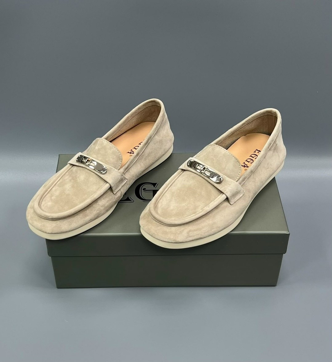 ,лоферы женские loro piana,лоферы loro piana,лоферы из натуральной замши loro piana premium shoes,мокасины loro piana