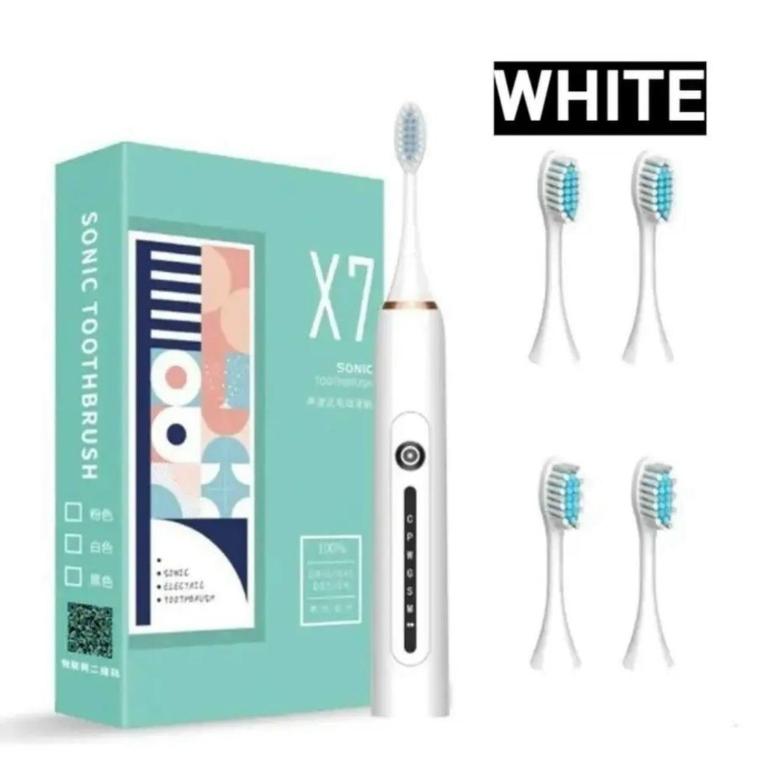 электрическая зубная щетка sonic toothbrush,электрическая зубная щетка sonic,электрическая зубная щетка toy chi x7 sonic toothbrush white,электрическая зубная щетка,электрическая ультразвуковая зубная