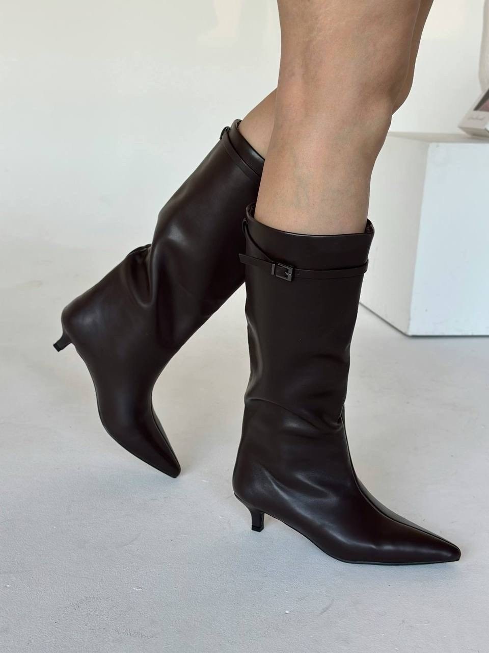 женские сапоги,сапоги трубы на шпильке весенние ango shoes,,высокие сапоги,сапоги весенние женские