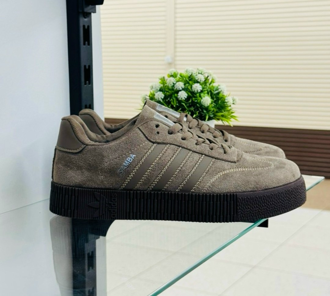 ,кеды замша,кроссовки adidas samba rose на высокой подошве,кроссовки замша, женская