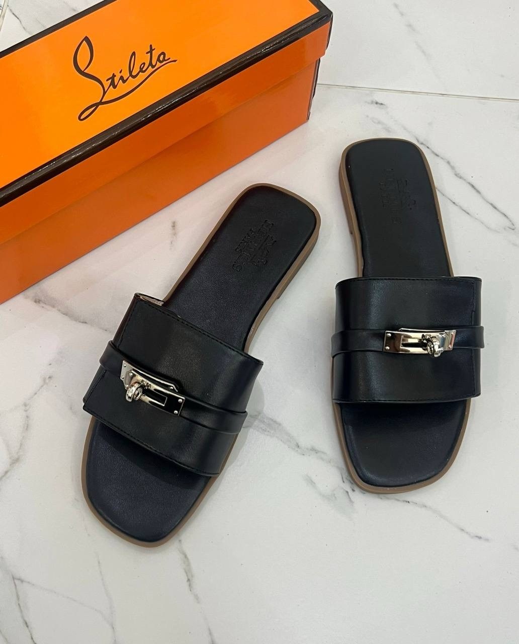 , женская,шлепанцы hermes,женские тапки,шлепанцы женские