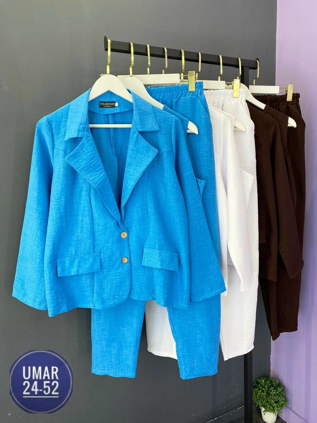 костюм брючный 24220 голубой aira style,брючные костюмы на озоне для женщин,брючный костюм aira style 24220 голубой тройка,брючный костюм,костюм классика