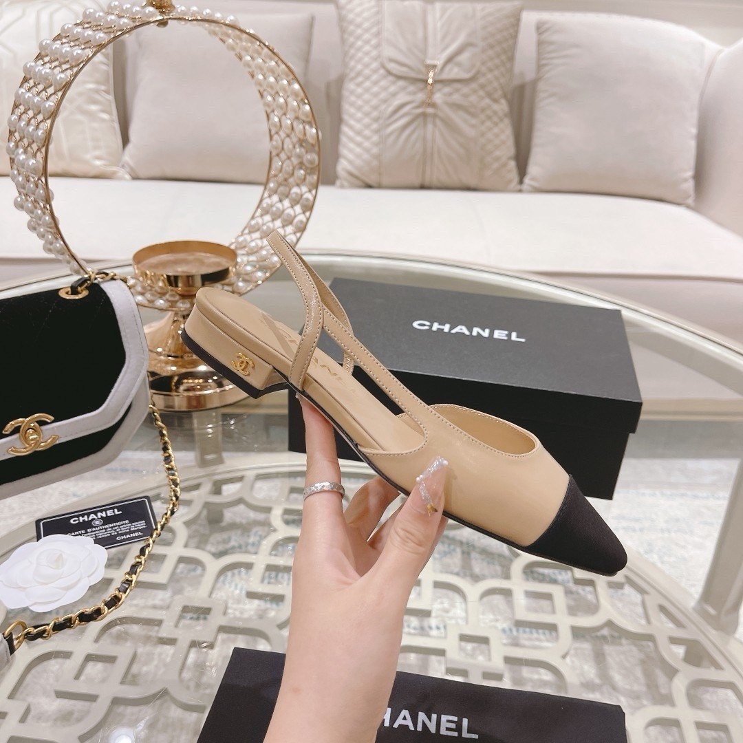 босоножки chanel,chanel туфли,женские кожаные туфли chanel 2026-2026 бежевые с черным носом,chanel бежевые кожаные туфли для женщин,туфли в стиле chanel