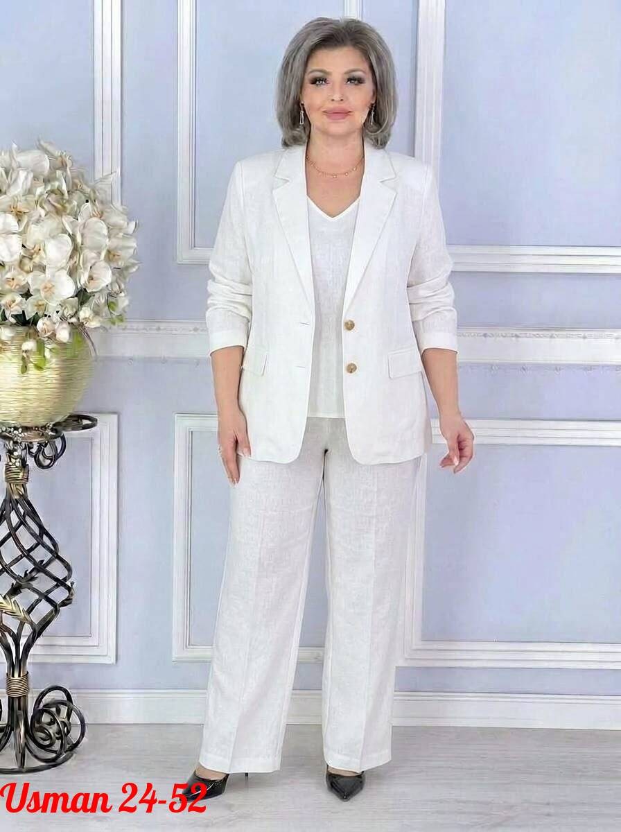 костюм брючный 24220 голубой aira style,брючные костюмы на озоне для женщин,брючный костюм aira style 24220 голубой тройка,брючный костюм,брючный костюм ninele 5959 небесный