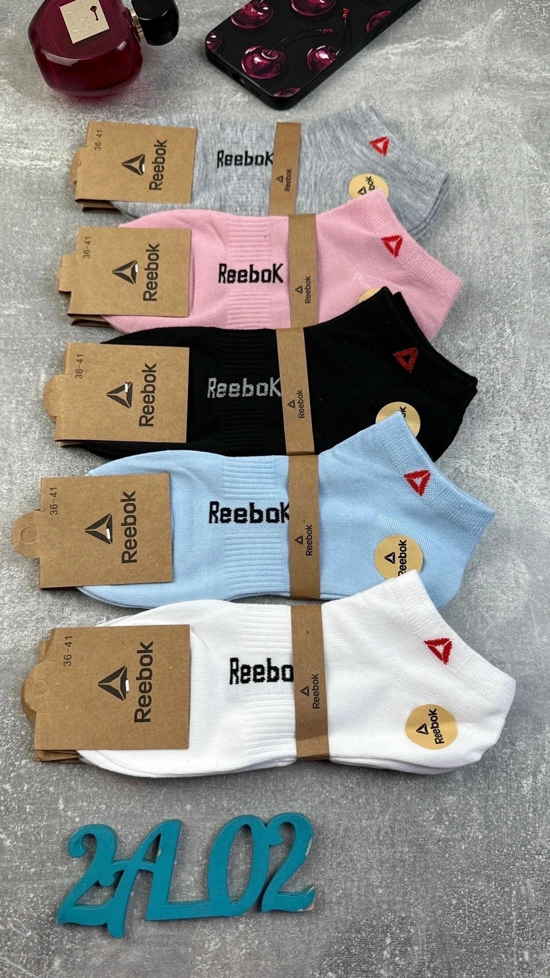 носки reebok,носки женские,носки женские 10 пар,носки комплект,носки набор